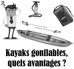 Kayaks gonflables, quels avantages ?